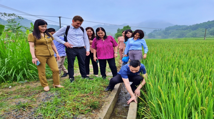 Đại diện SODI thăm địa bàn dự án tại huyện Trấn Yên – Yên Bái